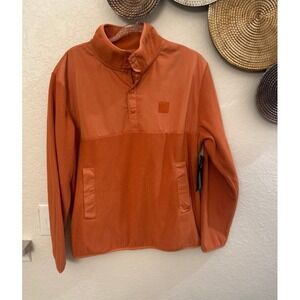 Brixton men's half-zip fleece pullover NWT Size M